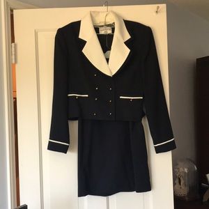 Vintage Albert Nipon Skirt and Blazer Suit
